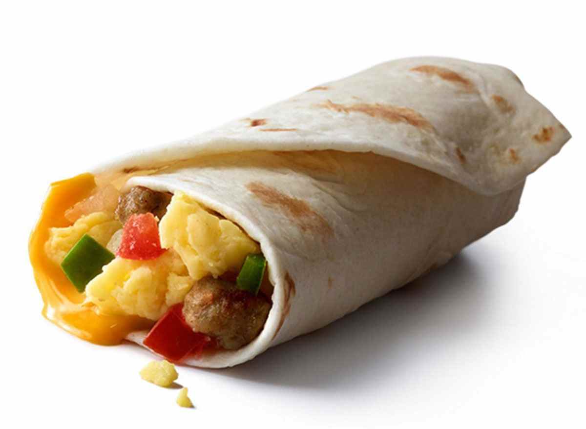 McDonalds Wurst Burrito