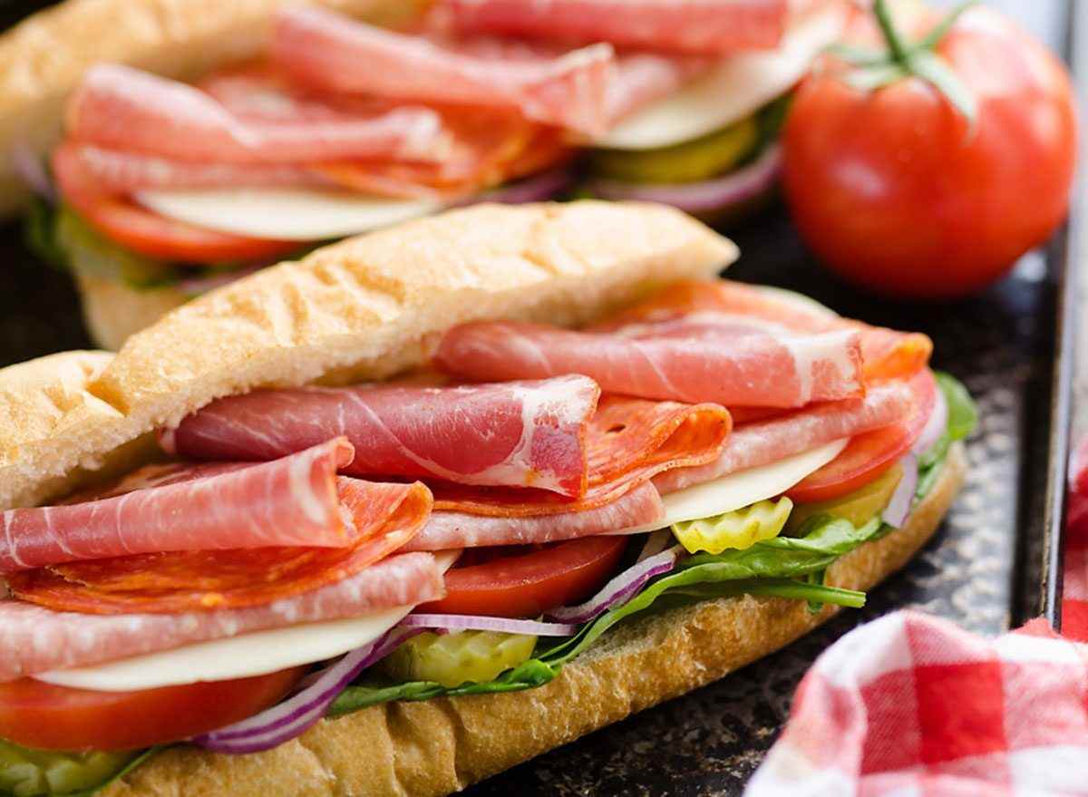 italienisches Helden-Club-Sandwich