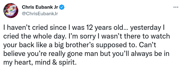 Chris Eubank Jr würdigte seinen Bruder auf Twitter