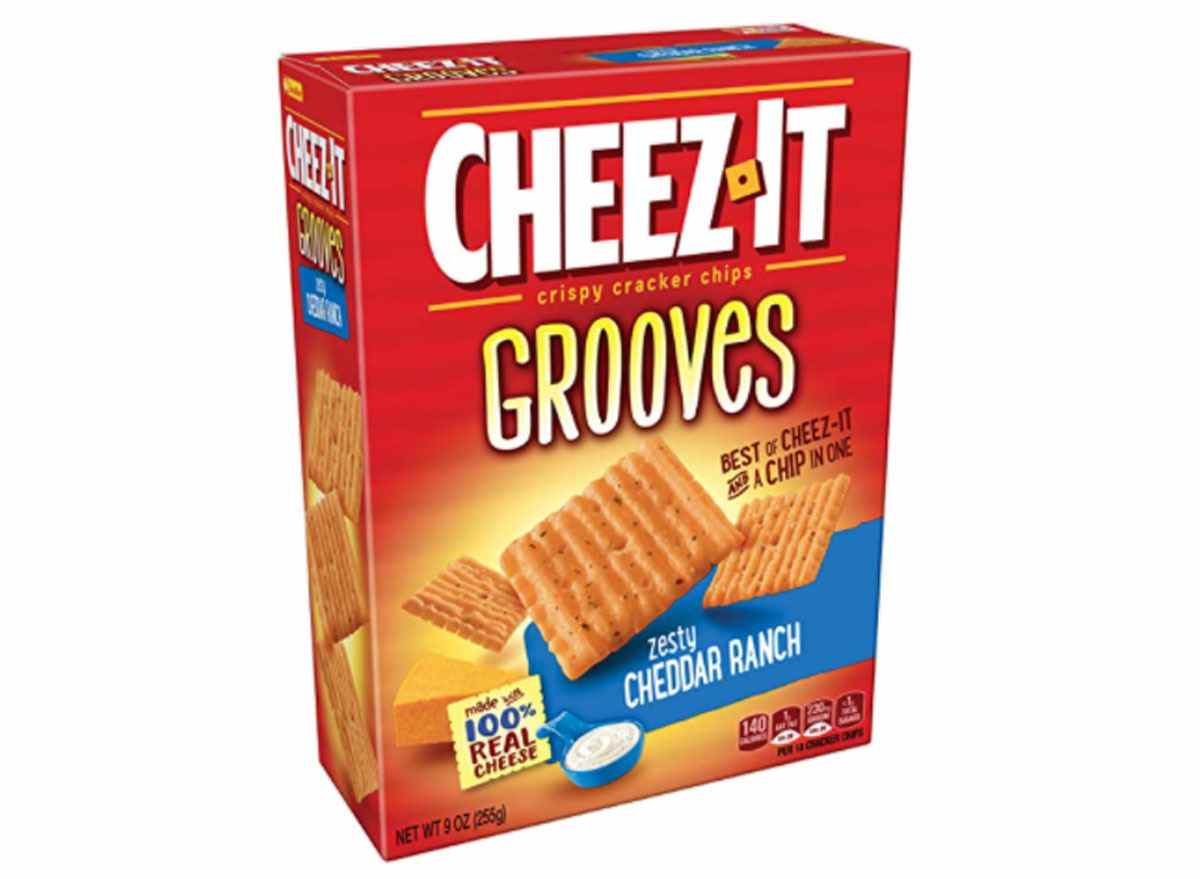 Cheez it Grooves pikante Cheddar Ranch Box