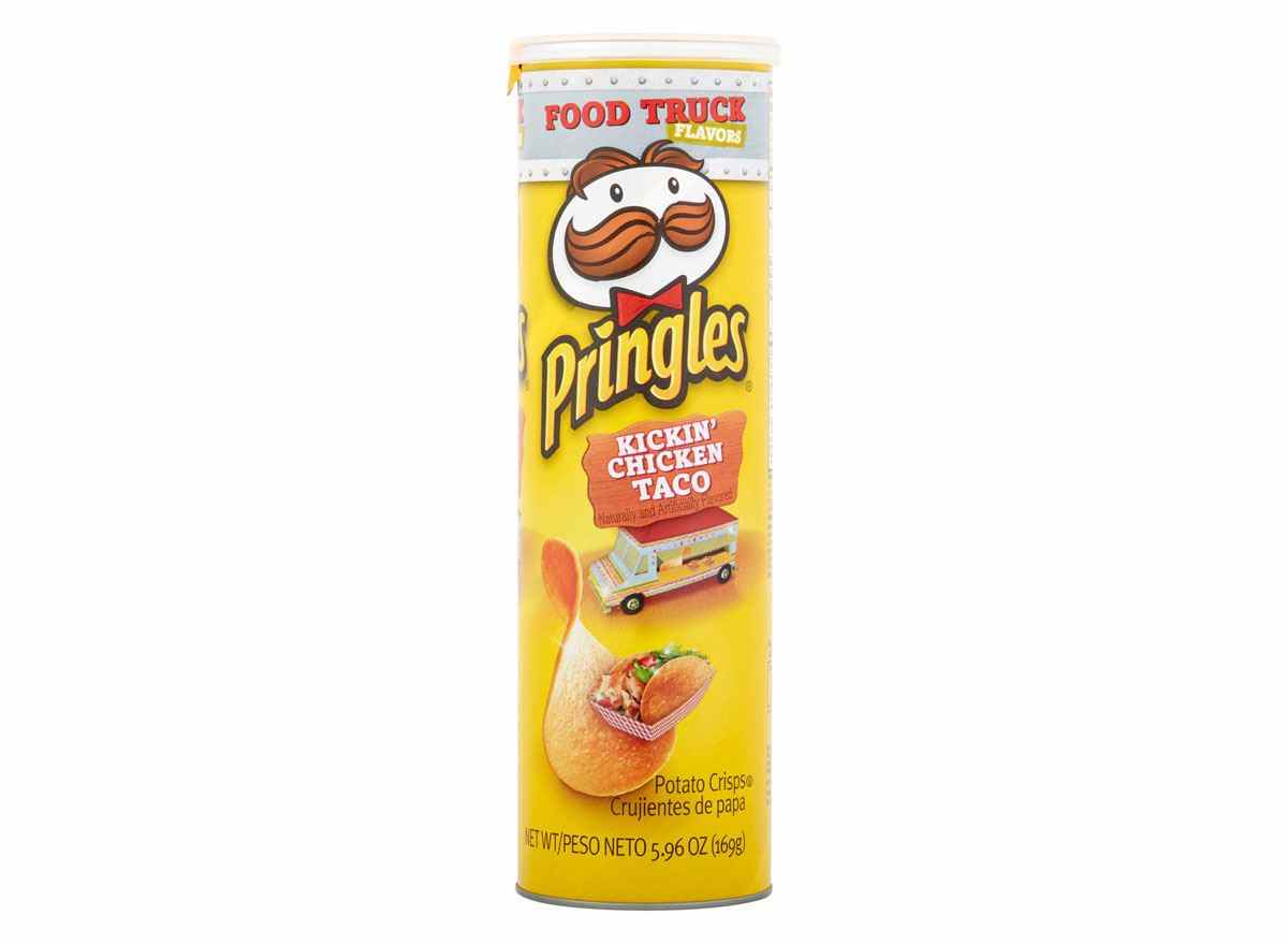 Pringles Kickin Chicken Taco Geschmacksbehälter