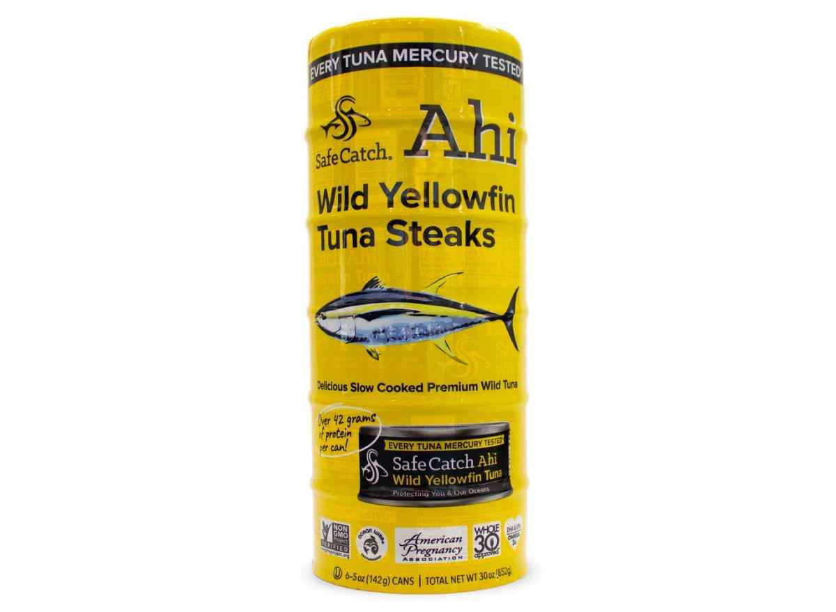 Costco Safe Catch Ahi Wild Yellowfin Thunfischsteaks