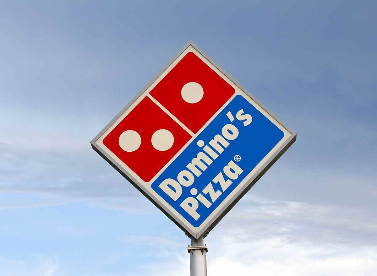 Dominos Pizzaschild