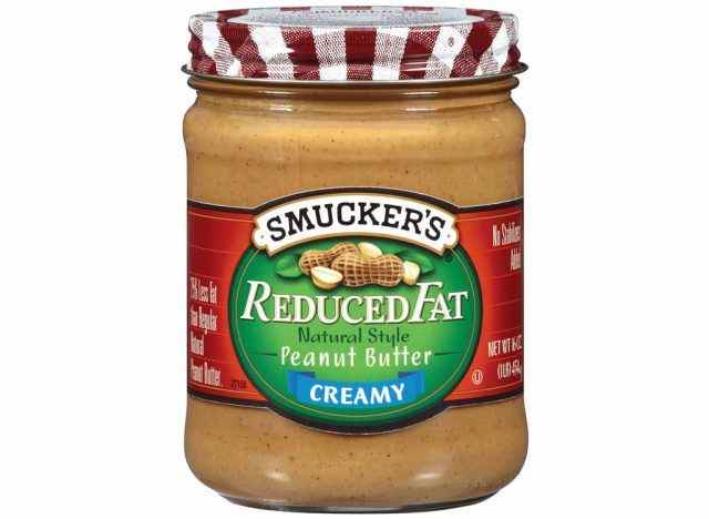Smuckers reduced fat peanut butter