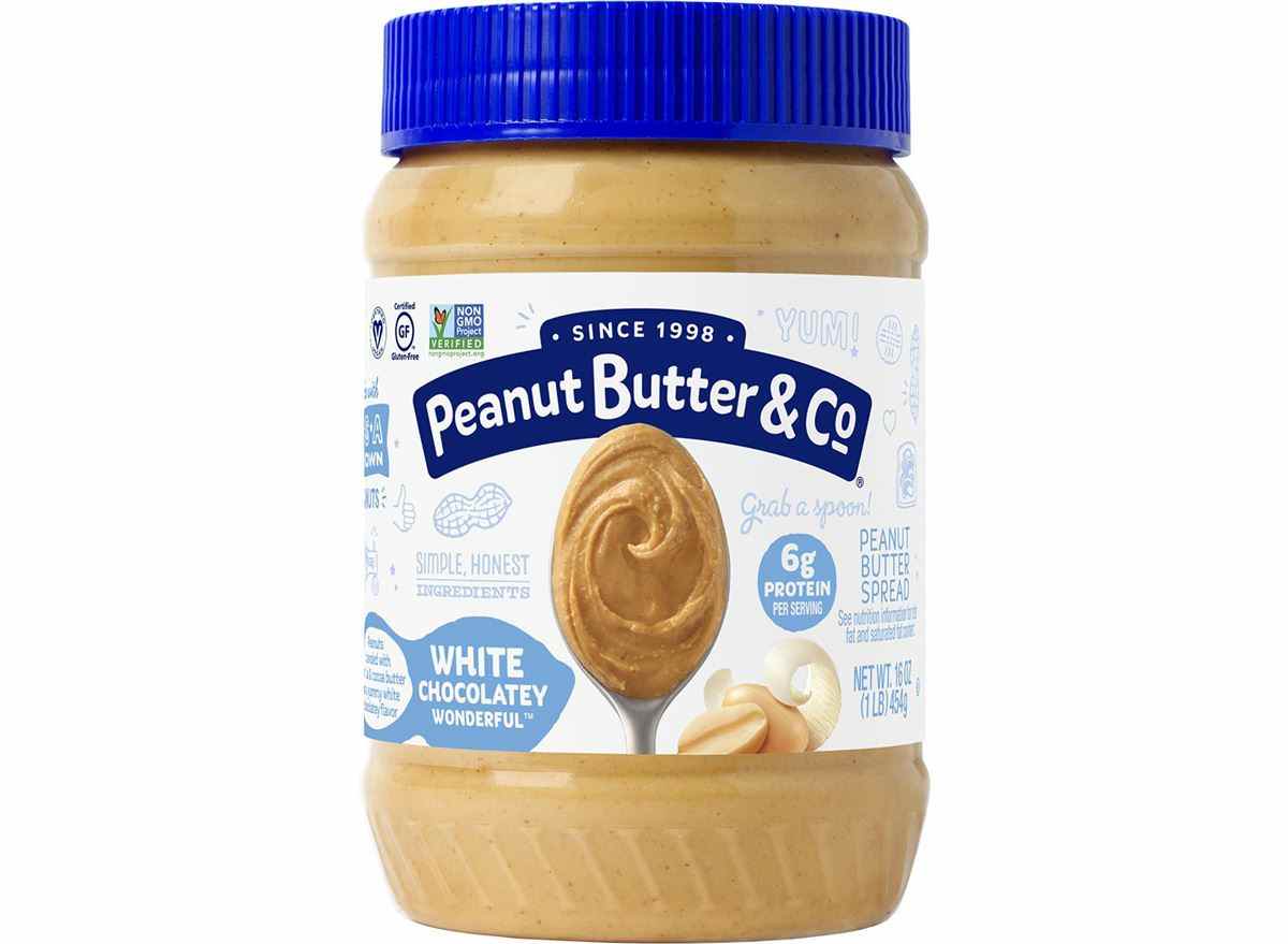 creamy peanut butter co white chocolatey wonderful