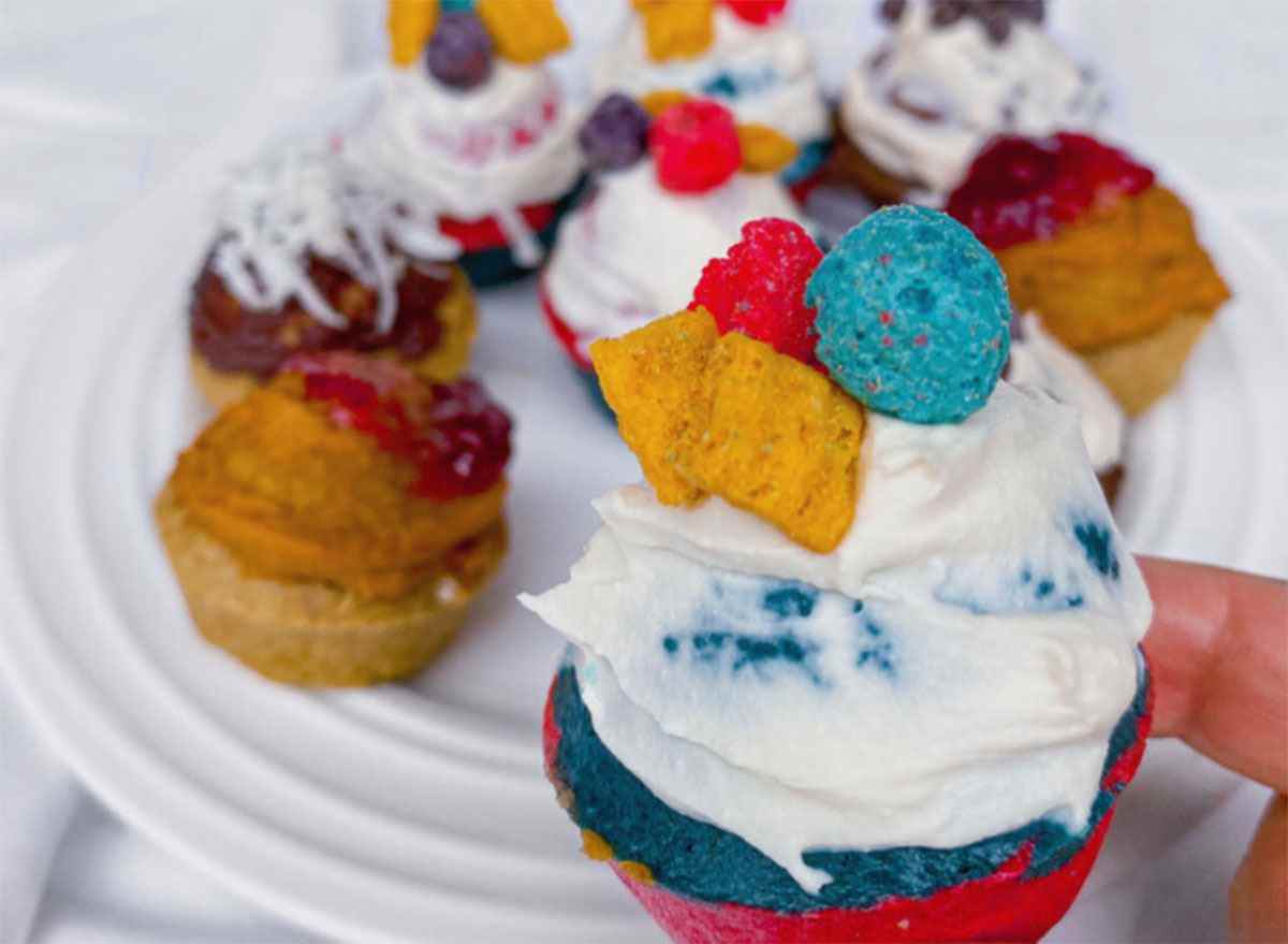 Nachahmer gebacken von Melissa Haferflocken Cupcakes