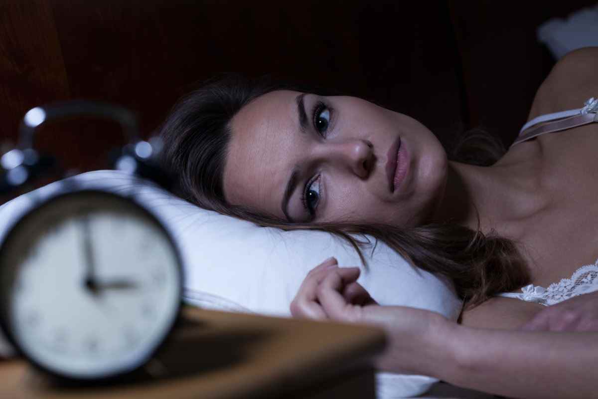 30-jährige Frau mit Schlafproblemen
