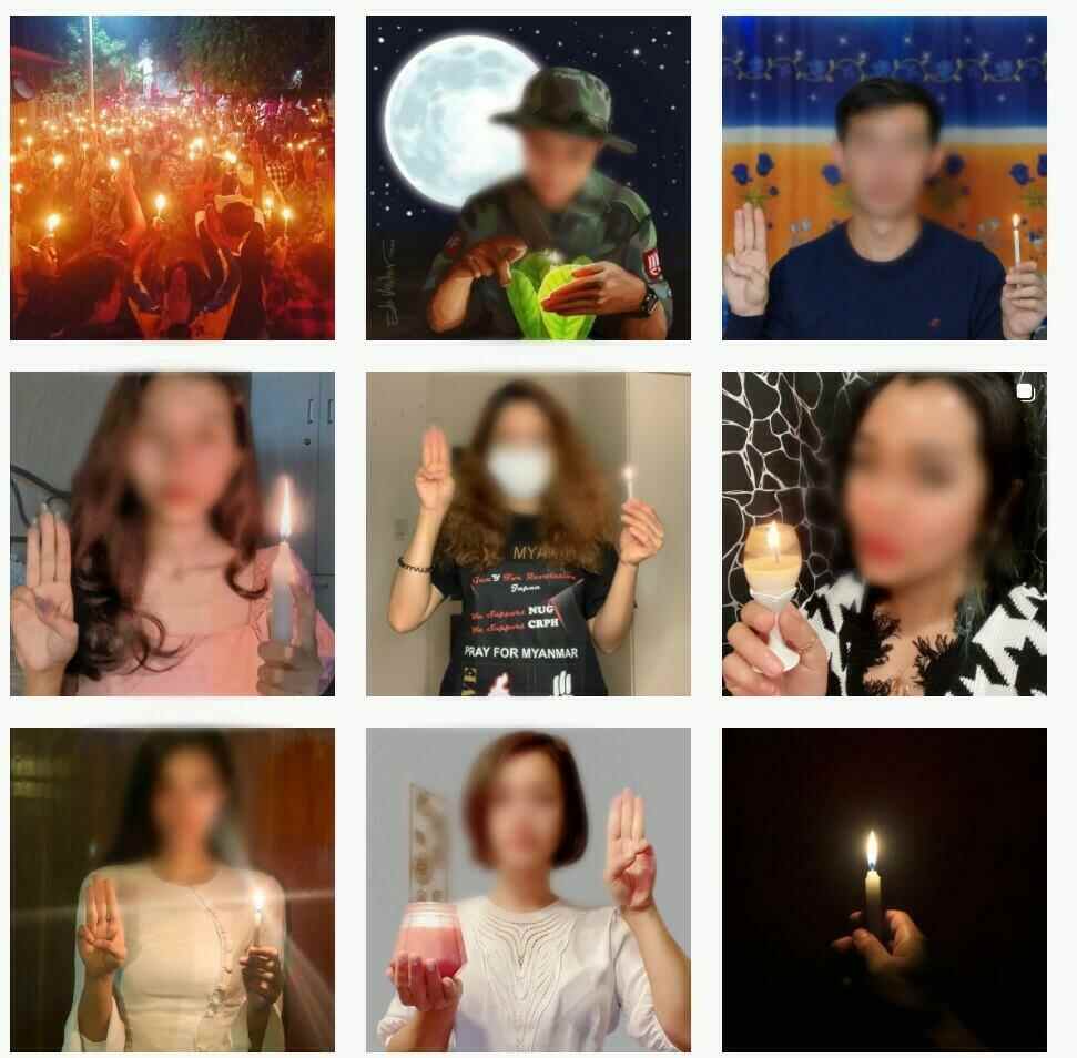 Diese Fotos wurden zusammen mit dem Hashtag #CandleStrike auf Instagram gepostet.
