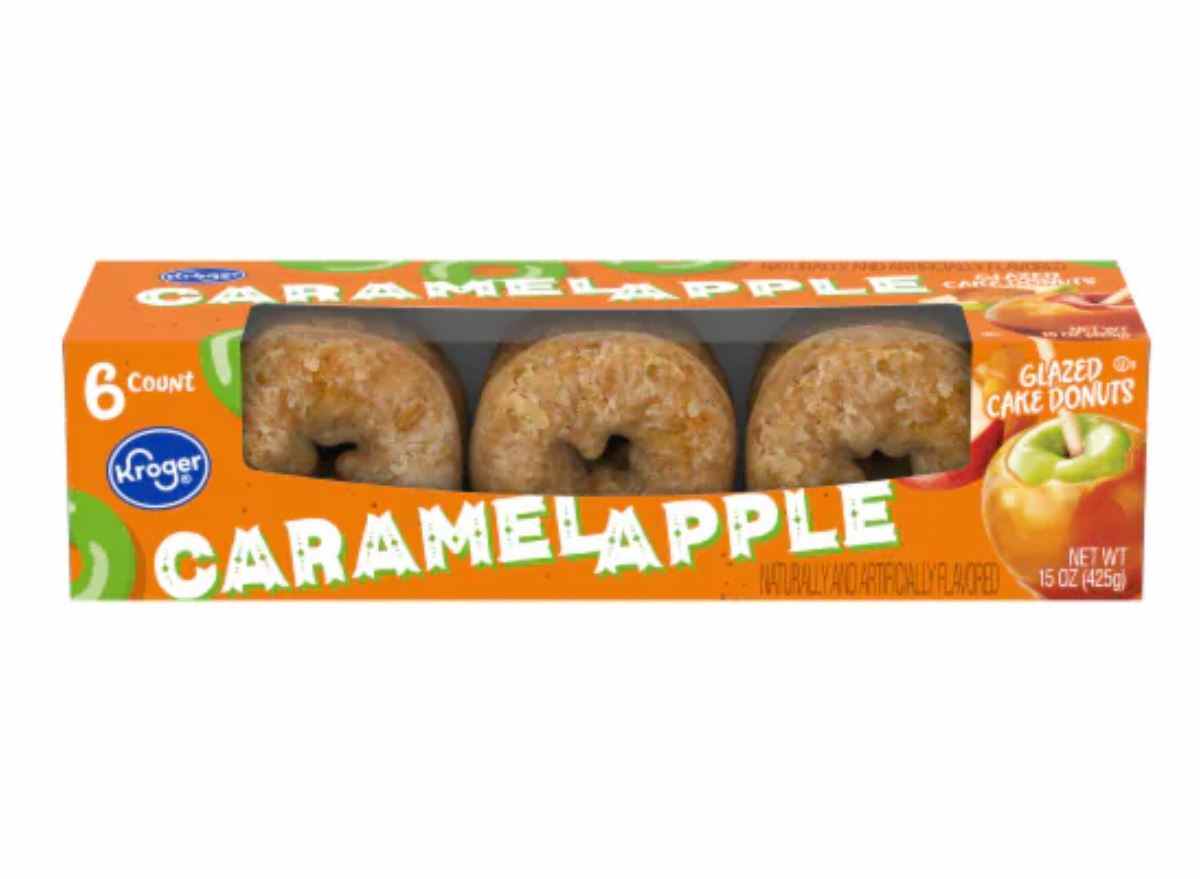 Kroger Karamell-Apfelglasierte Kuchen-Donuts