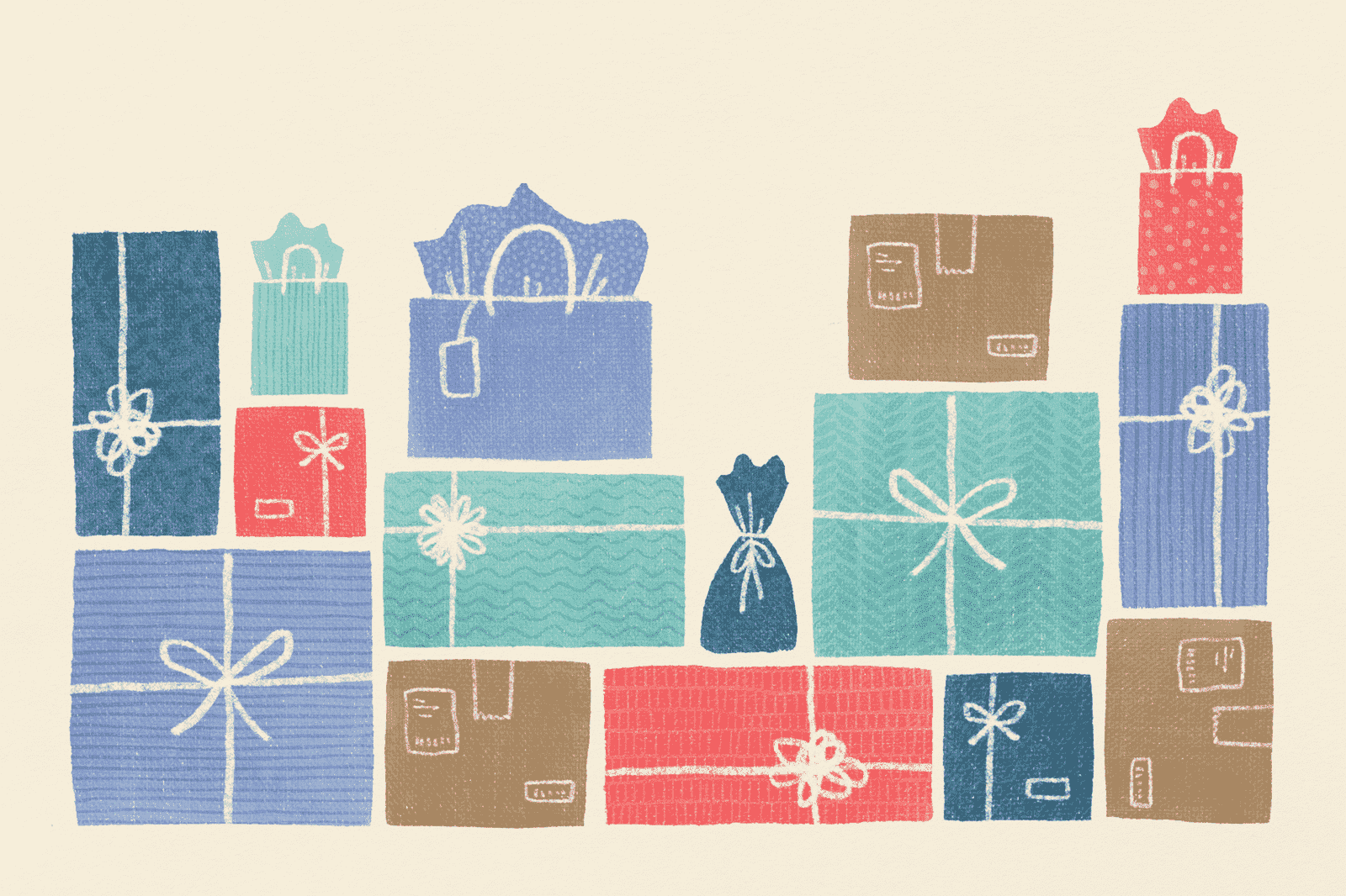 drawing of gifts