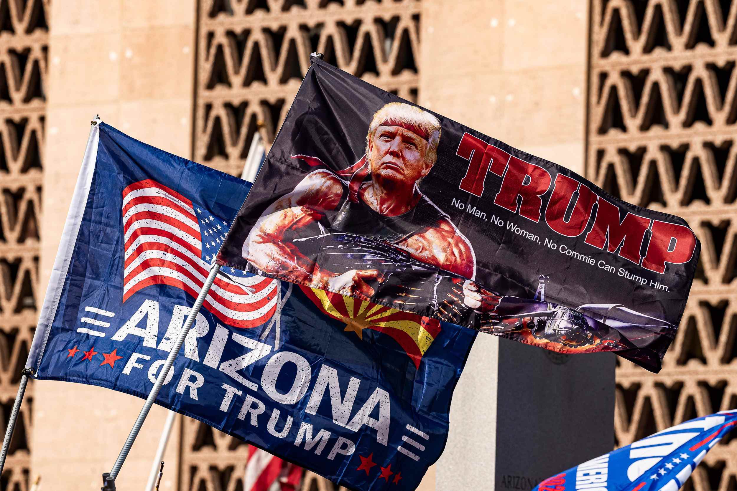 Donald Trump Joe Biden Prüfung der Republikaner in Arizona