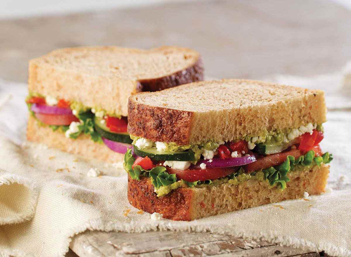 Panera mediterranes Sandwich