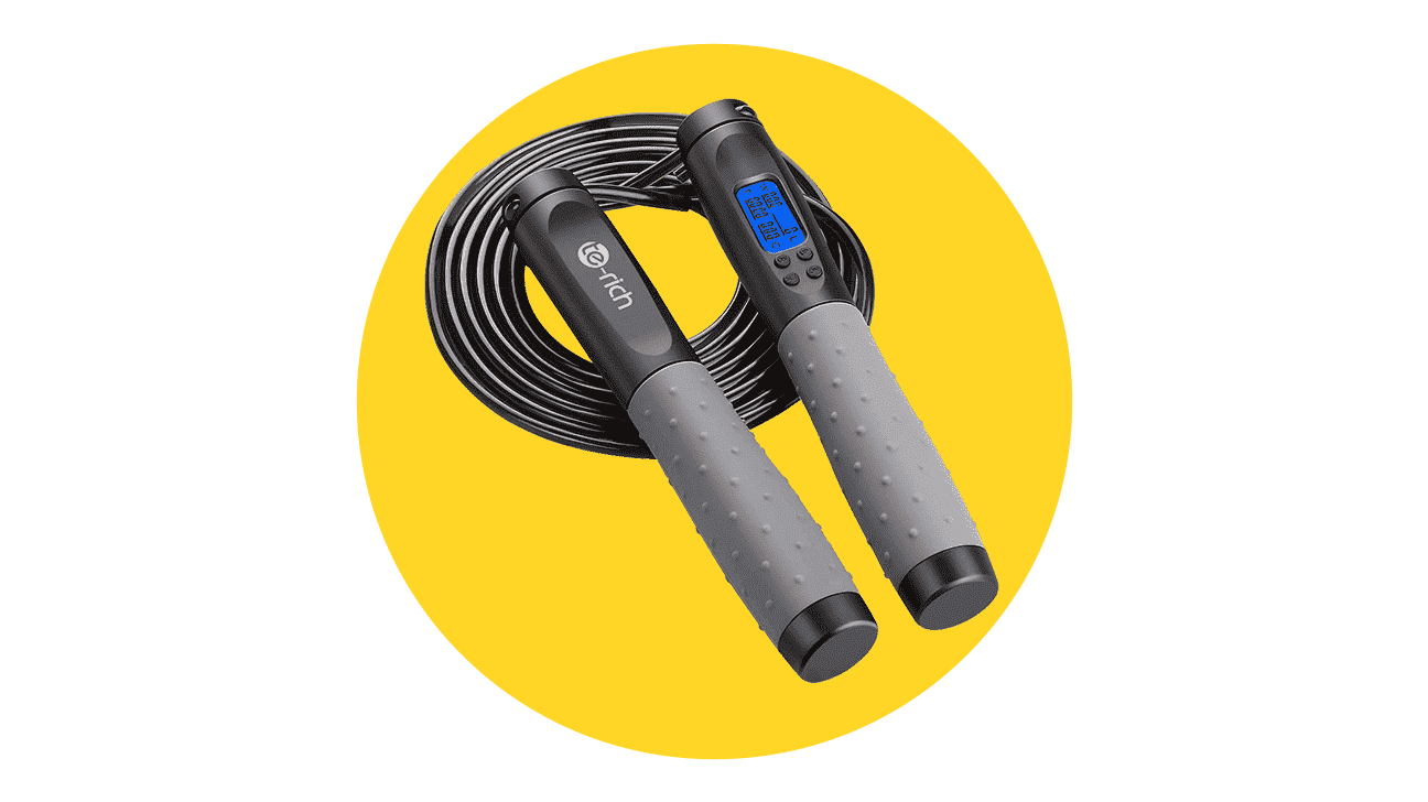 te rich weighted jump rope fitness gift