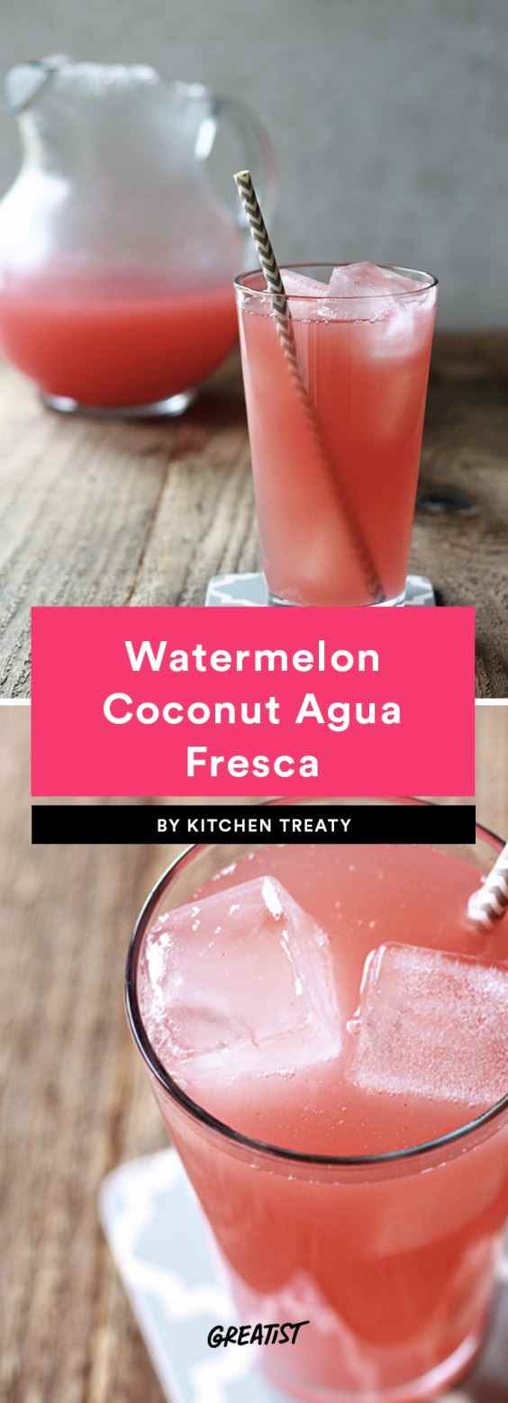 Wassermelone Kokosnuss Agua Fresca