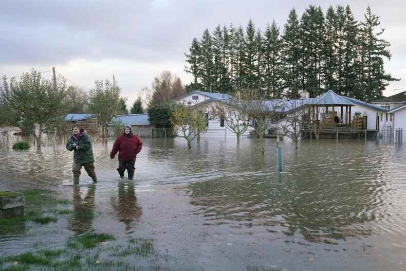 Überschwemmungen im Bundesstaat Washington