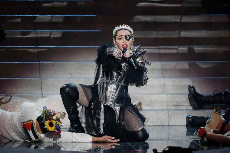 Madonna auf Tour