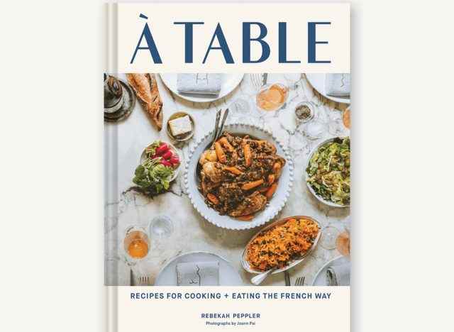 À Tischrezepte zum Kochen und Essen nach französischem Kochbuch