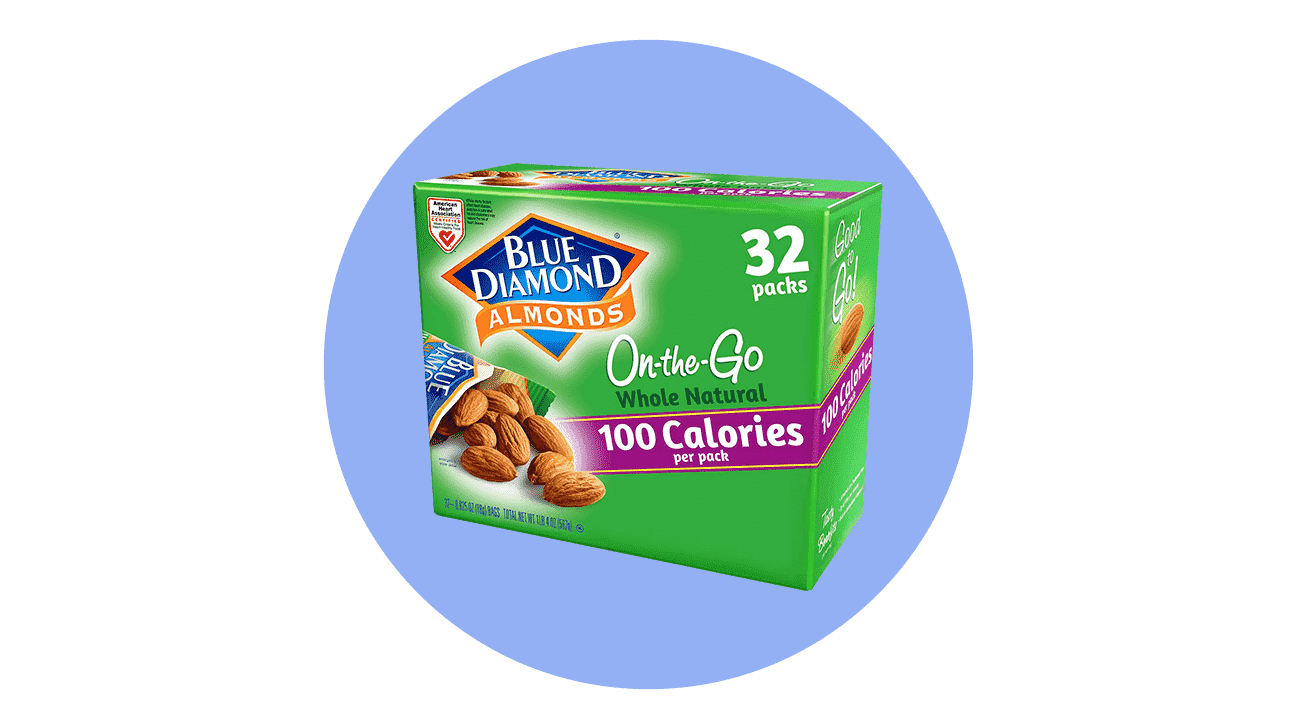 blue diamond 100-calorie almond snacks