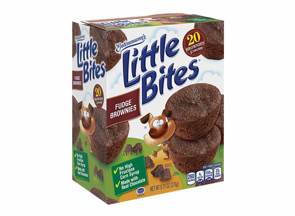 kleine Bissen Fudge Brownies