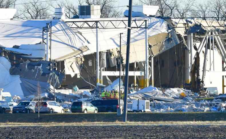Tornado, Amazon Warehouse, Illinois, OSHA-Untersuchung