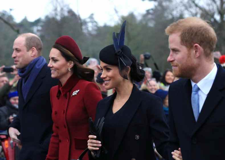 Meghan Markle, Kate Middleton, William und Harry