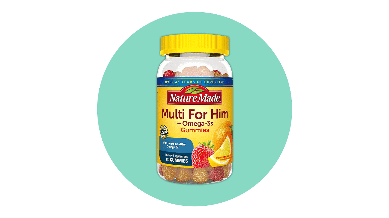 NatureMade Multi for Him + Omega-3 Gummies