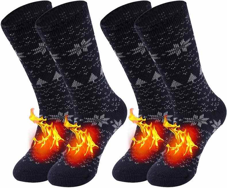  Monill Warm Thermal Socks, Unisex