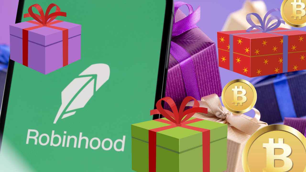 Robinhood startet Programm für Kryptowährungsgeschenke