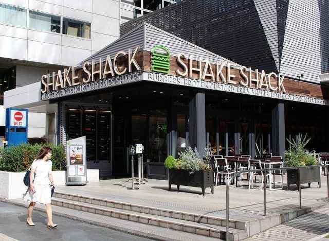 Shake Shack Schaufenster