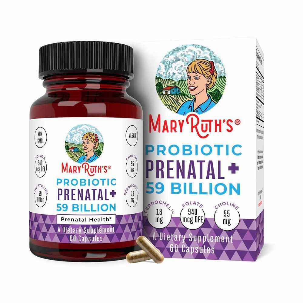 Mary Ruth's Vegan Prenatal + Probiotic