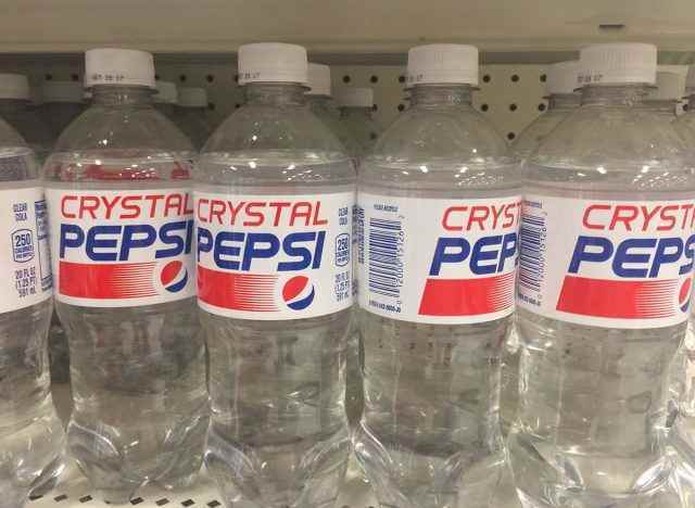 Kristall-Pepsi-Flaschen