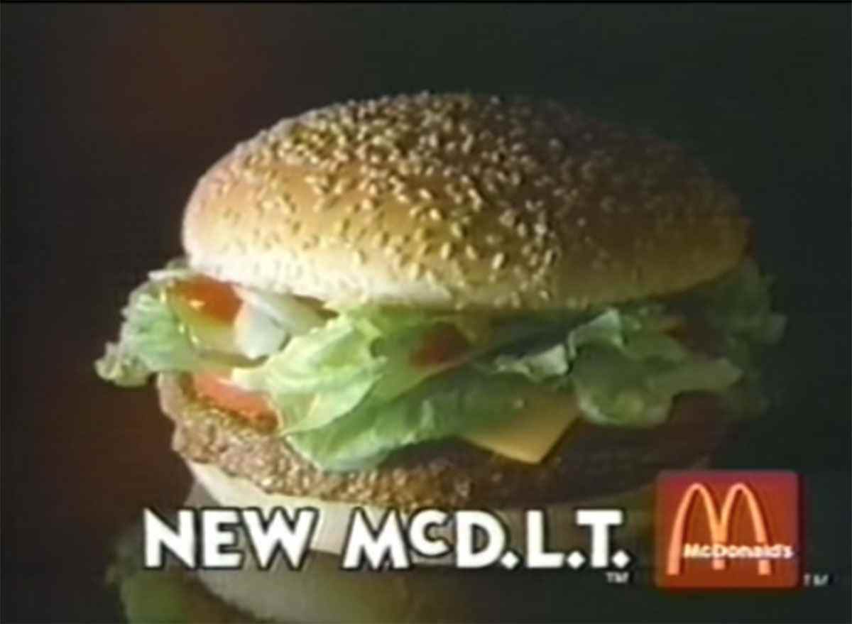 Mcdonalds the new mcdlt