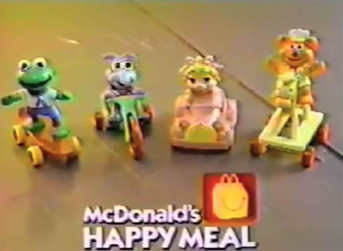 Muppet babies toys mcdonalds happy meal