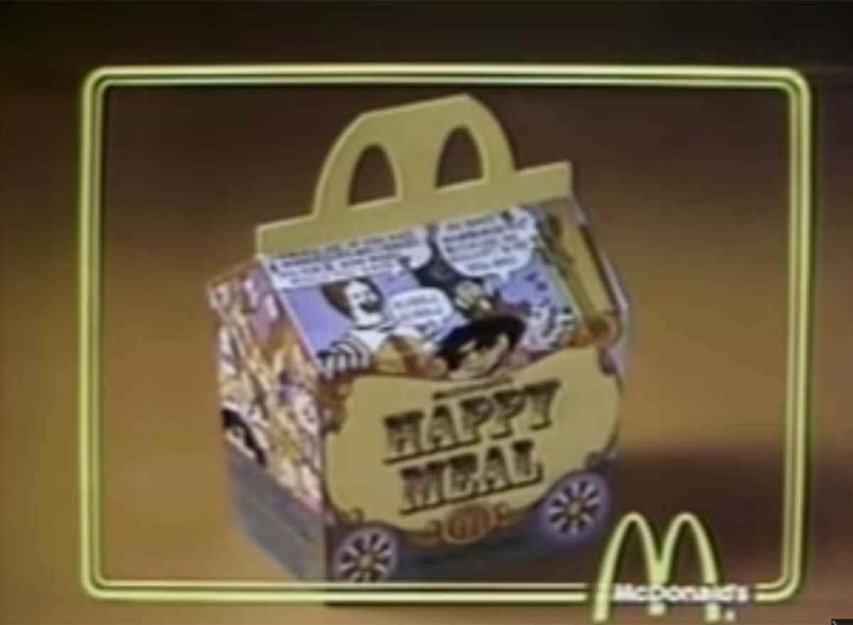 Mcdonalds first happy meal