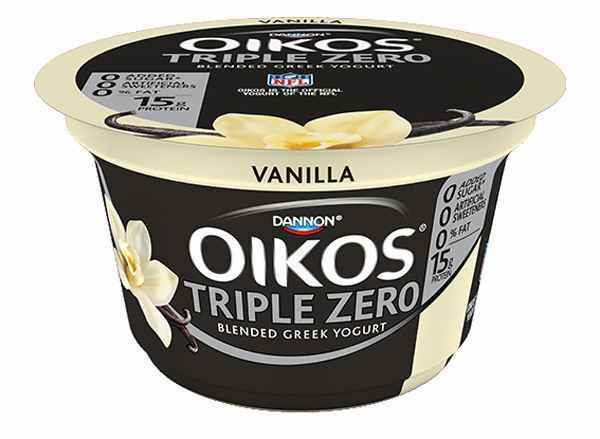 Dannon Oikos Triple Zero Vanillejoghurt