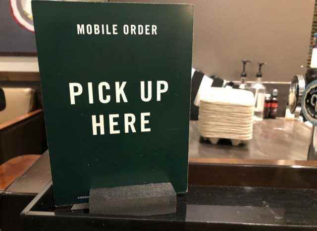 Mobile Starbucks-Bestellung