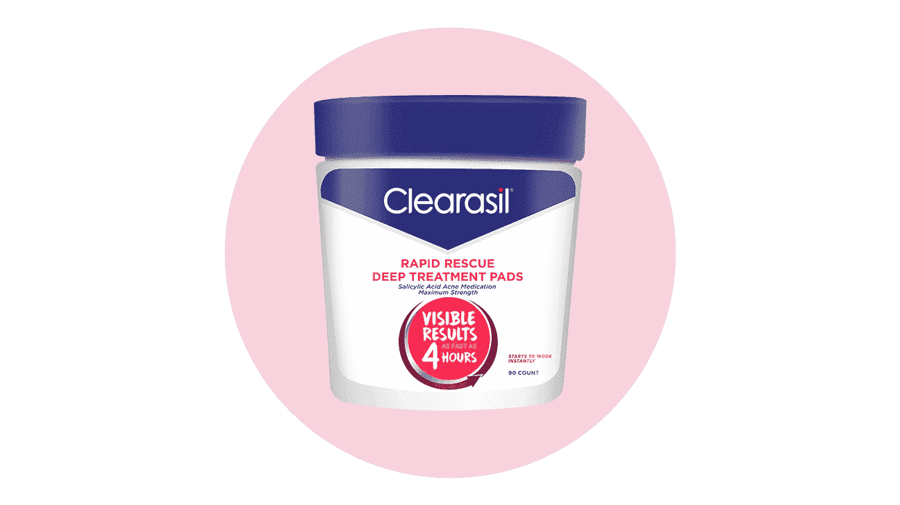 Clearasil Rapid Rescue Deep Treatment Pads 