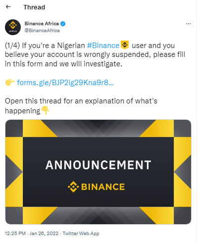 Nigerianische Benutzer sagen Binance: „Stop Scamming“ – Exchange-Plattform weist Anschuldigung zurück