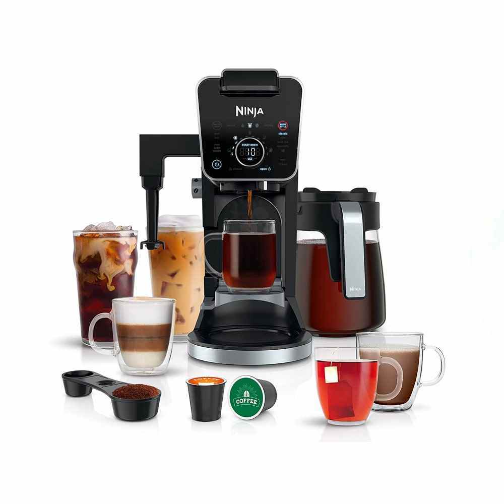 Ninja DualBrew Pro System 12-Tassen-Kaffeemaschine in Schwarz