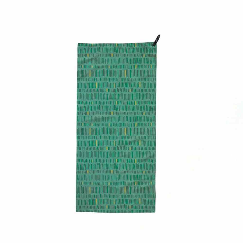 PackTowl UltraLite Towel in green print
