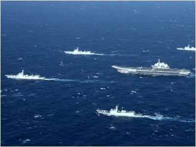 Chinesische Kriegsschiffe in der Nähe von Taiwan entdeckt
