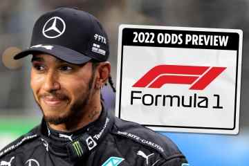F1 2022 Quotenvorschau: Buchmacher nennen Favoriten im Kampf zwischen Hamilton und Verstappen