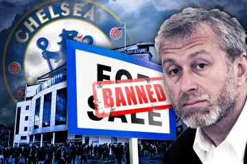 Abramovich VERBOTEN, Chelsea als Milliardär zu verkaufen, wird sanktioniert