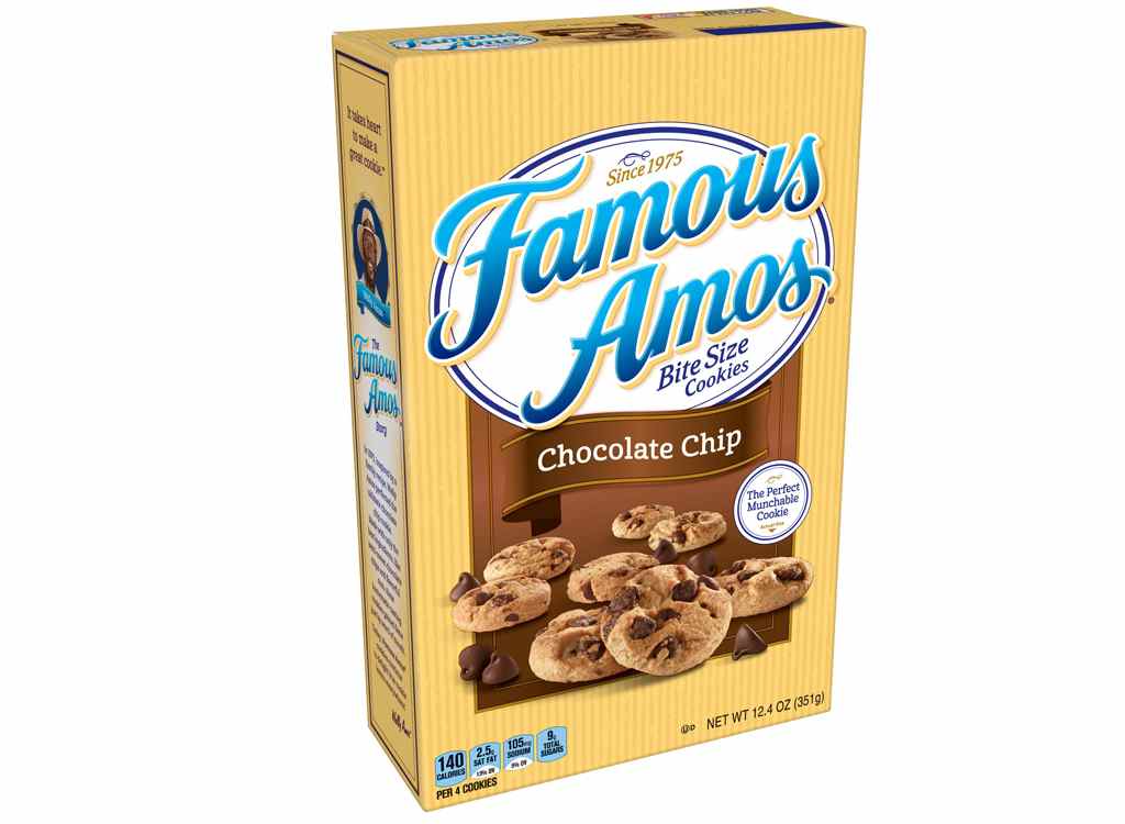 Berühmte Amos-Schokoladenkekse in Bissgröße