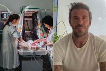 Der Instagram-Account von David Beckham wird von einem Arzt in der Ukraine übernommen