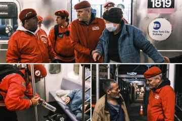 In NYCs Post-Covid-U-Bahn-Krise mit den Guardian Angels
