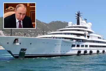 Mutter des britischen Kapitäns von „Putins Yacht“ wird „wütend sein, wenn er für Monster arbeitet“