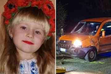 5-jähriges Mädchen, das vor dem Krieg in der Ukraine geflohen ist, wurde getötet, nachdem es von einem 18-jährigen Fahrer niedergemäht worden war