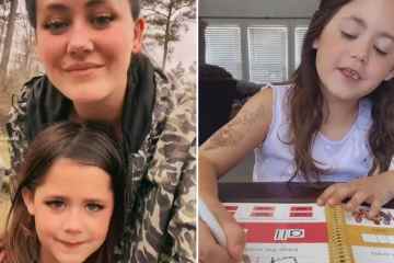 Die Teenie-Mutter Jenelle Evans wurde kritisiert, weil sie Tochter Ensley „geschminkt“ hatte