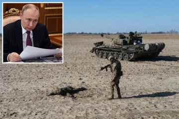 Russischer Soldat ergibt sich mit Panzer für 7,5.000 £ und ukrainischer Staatsbürgerschaft